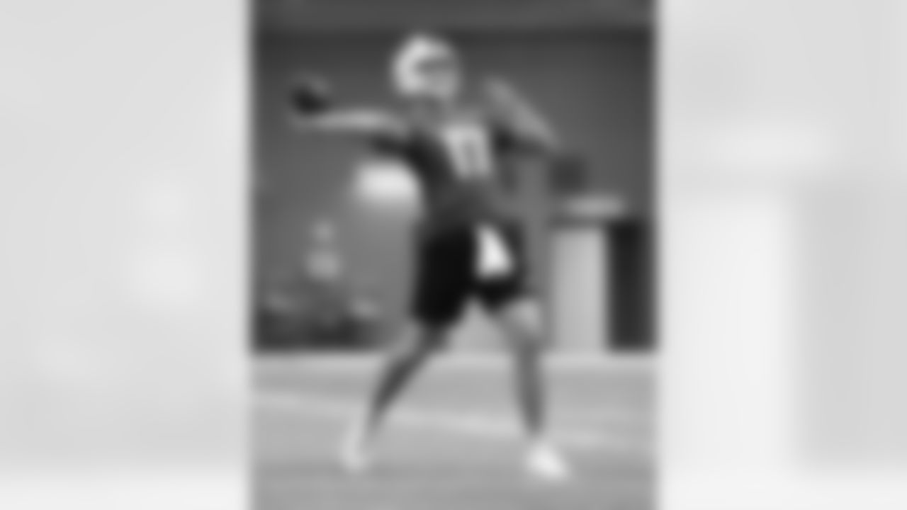 Josh Allen (17). Buffalo Bills Week 10 Practice, November 07, 2025 at the Buffalo Bills Training Center.