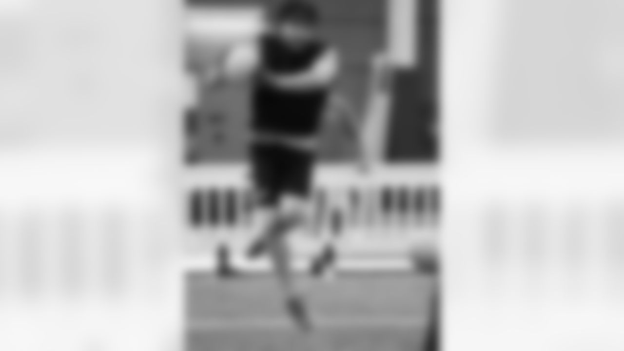 Dawson Knox. Buffalo Bills offseason workouts and dodgeball competition at One Bills Drive on May 15, 2024.