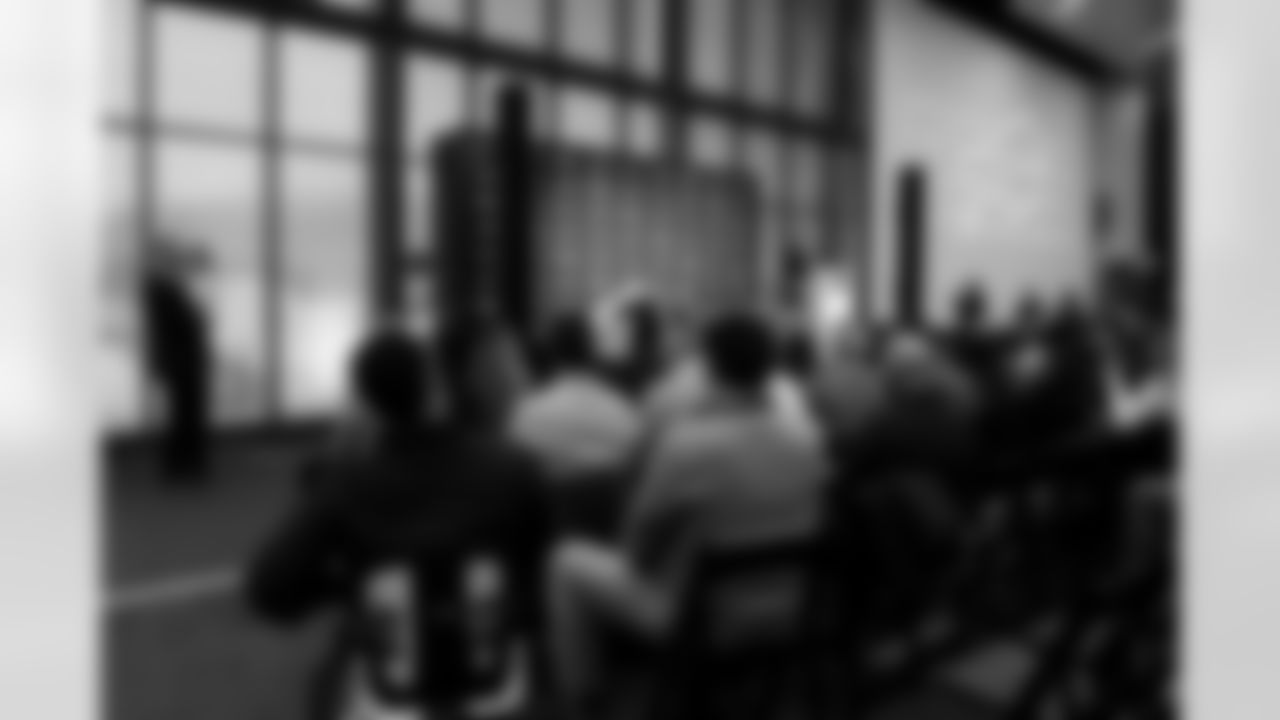 Joe Brady's Head Coach Introduction, January 29, 2026 at Buffalo Bills Training Center.