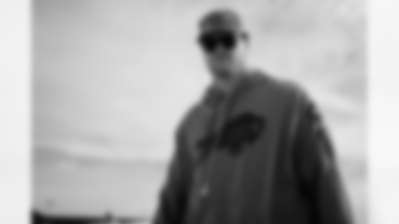 Spencer Brown (79). Buffalo Bills travel to Denver, January 16, 2026 at Buffalo Niagara International Airport.