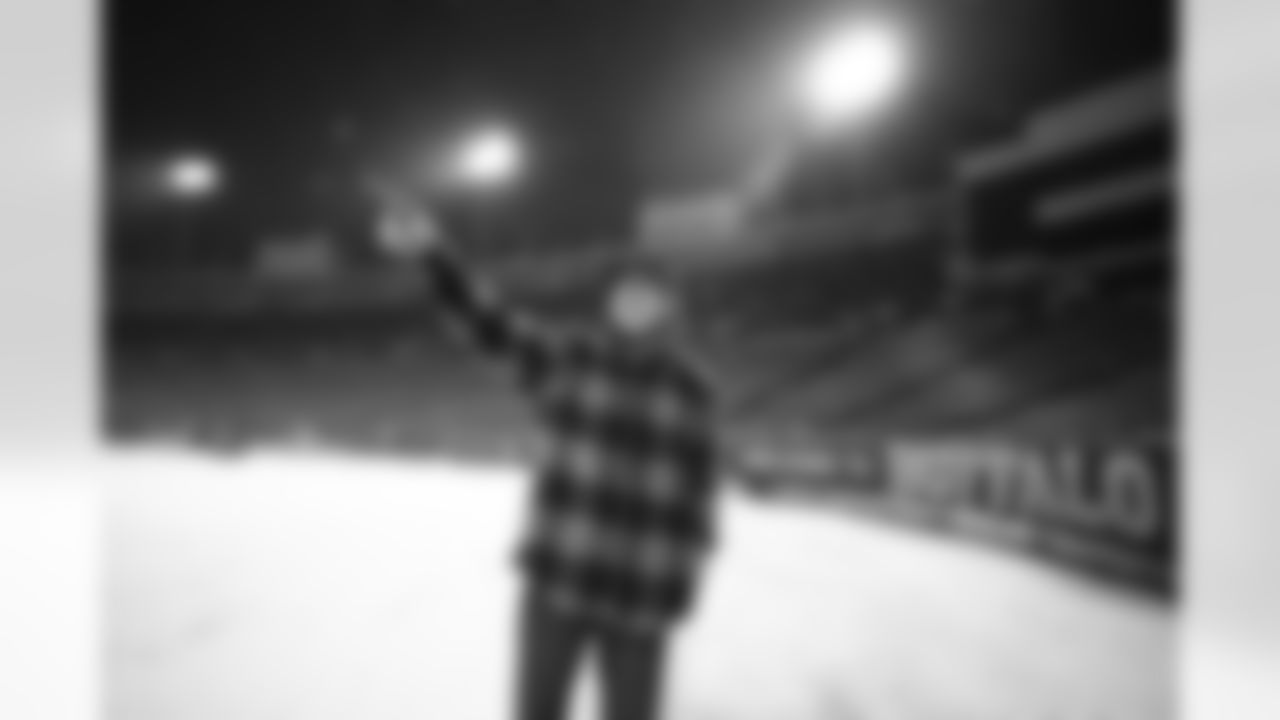 Buffalo Bills head coach Sean McDermott takes a long look around Highmark Stadium, January 03, 2026.