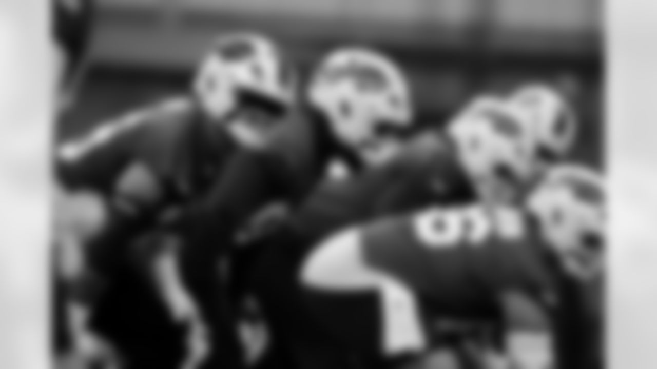 Spencer Brown (79). Buffalo Bills Week 17 Practice, December 26, 2025 at Buffalo Bills Training Center.