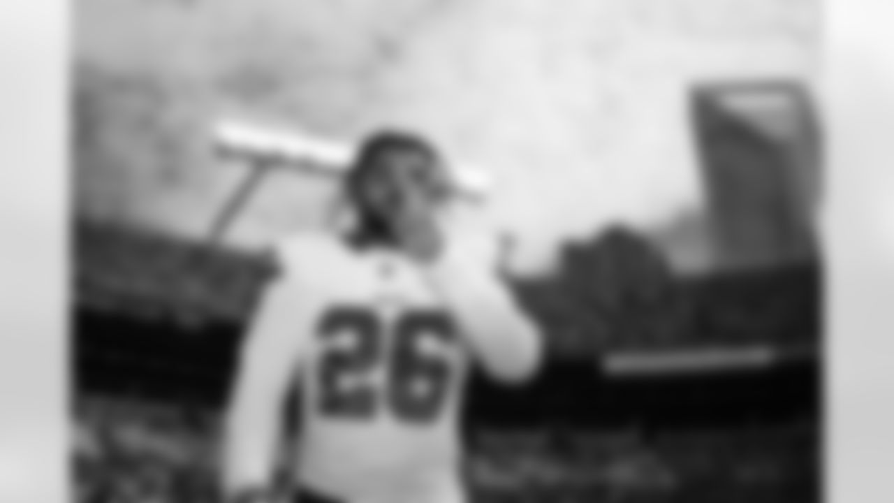 Ty Johnson (26). Carolina Panthers vs Buffalo Bills, Regular Season, October 26, 2025 at Bank of America Stadium.