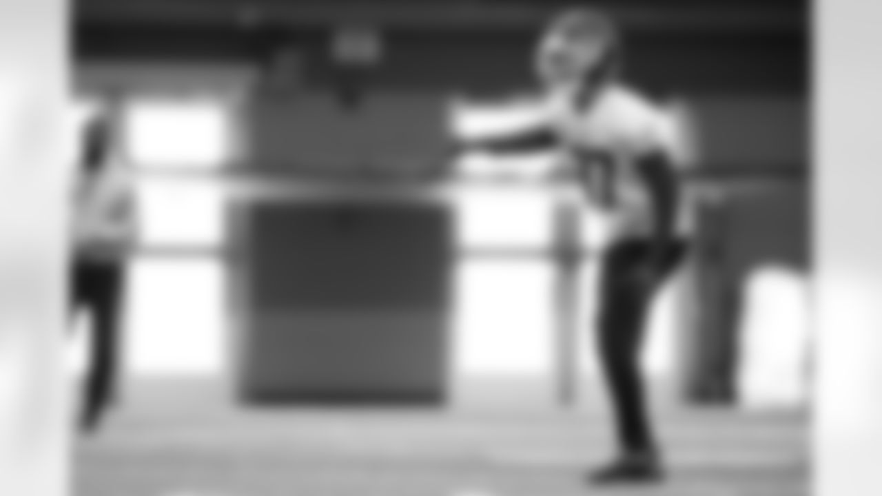 Jordan Hancock (37). Buffalo Bills Week 18 practice, January 01, 2026 at Buffalo Bills Training Center.