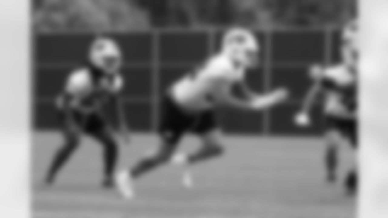 Landon Jackson (94). Buffalo Bills OTA workouts, June 03, 2025 at the Buffalo Bills Training Center.