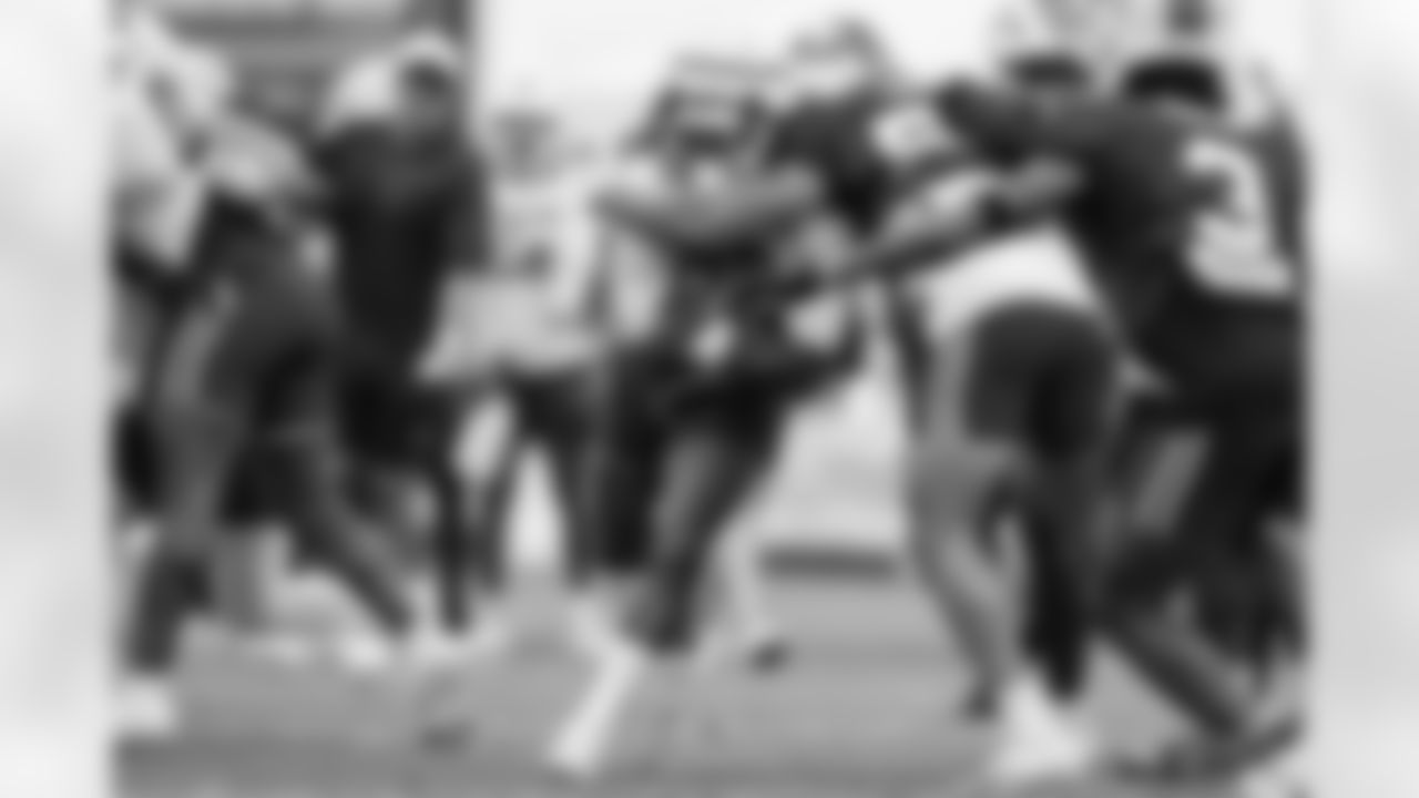 James Cook (4). Buffalo Bills Training Camp, July 31, 2025 at St. John Fisher University.