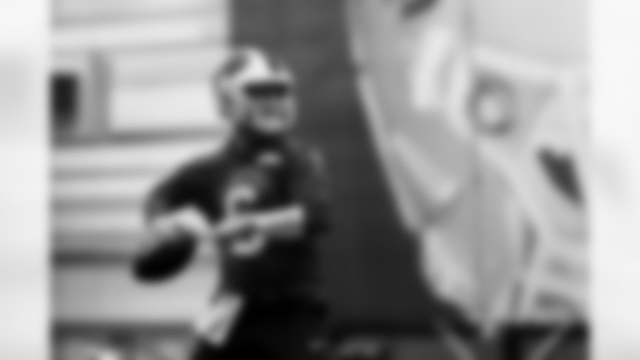 Shane Buechele (6). Buffalo Bills Week 13 Practice, November 28, 2025 at Buffalo Bills Training Center.