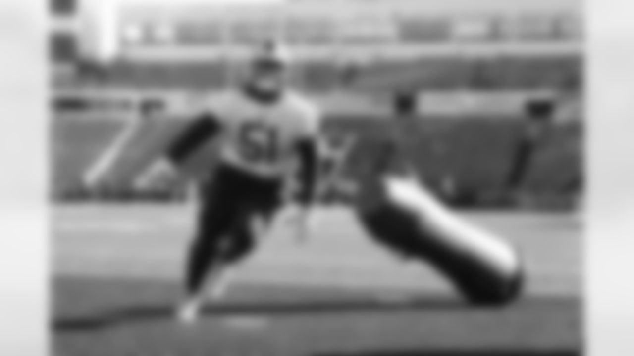 Morgan Fox (51). Buffalo Bills Week 14 Practice, December 05, 2025 at Highmark Stadium.