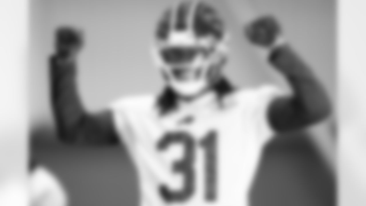 Maxwell Hairston (31). Buffalo Bills Week 18 practice, January 01, 2026 at Buffalo Bills Training Center.