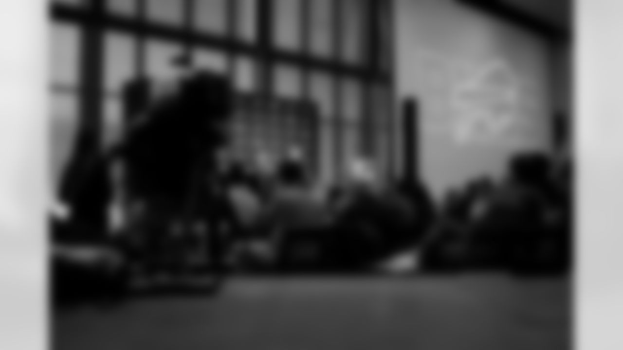 Joe Brady's Head Coach Introduction, January 29, 2026 at Buffalo Bills Training Center.