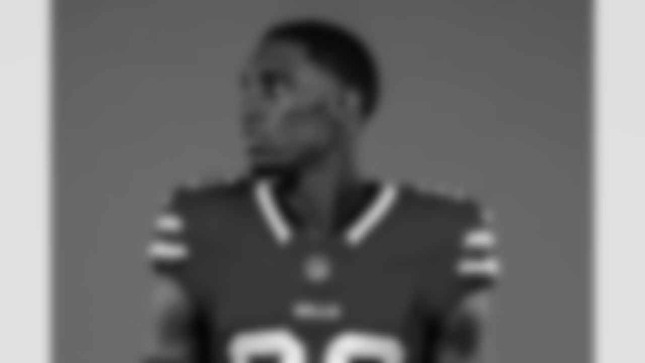 Tyrell Shavers. Buffalo Bills Veteran Media Day, June 09, 2025 at the Buffalo Bills Training Center.