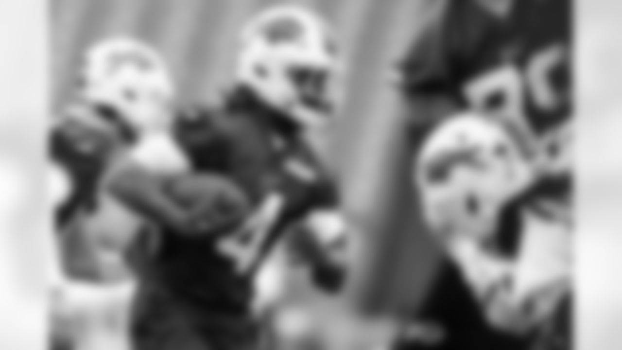James Cook (4). Buffalo Bills week 3 Saturday practice, September 21, 2024 at Highmark Stadium.