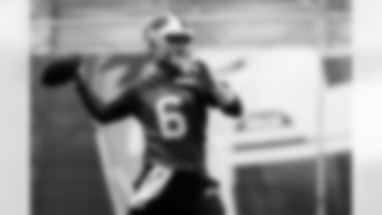 Shane Buechele. Buffalo Bills Week 16 Practice, December 19, 2025 at Buffalo Bills Training Center.