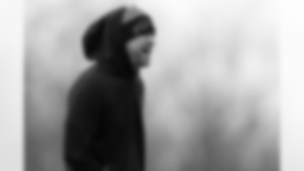 Joe Brady. Buffalo Bills Week 12 Practice, Regular Season, November 24, 2023 at 1 Bills Drive.