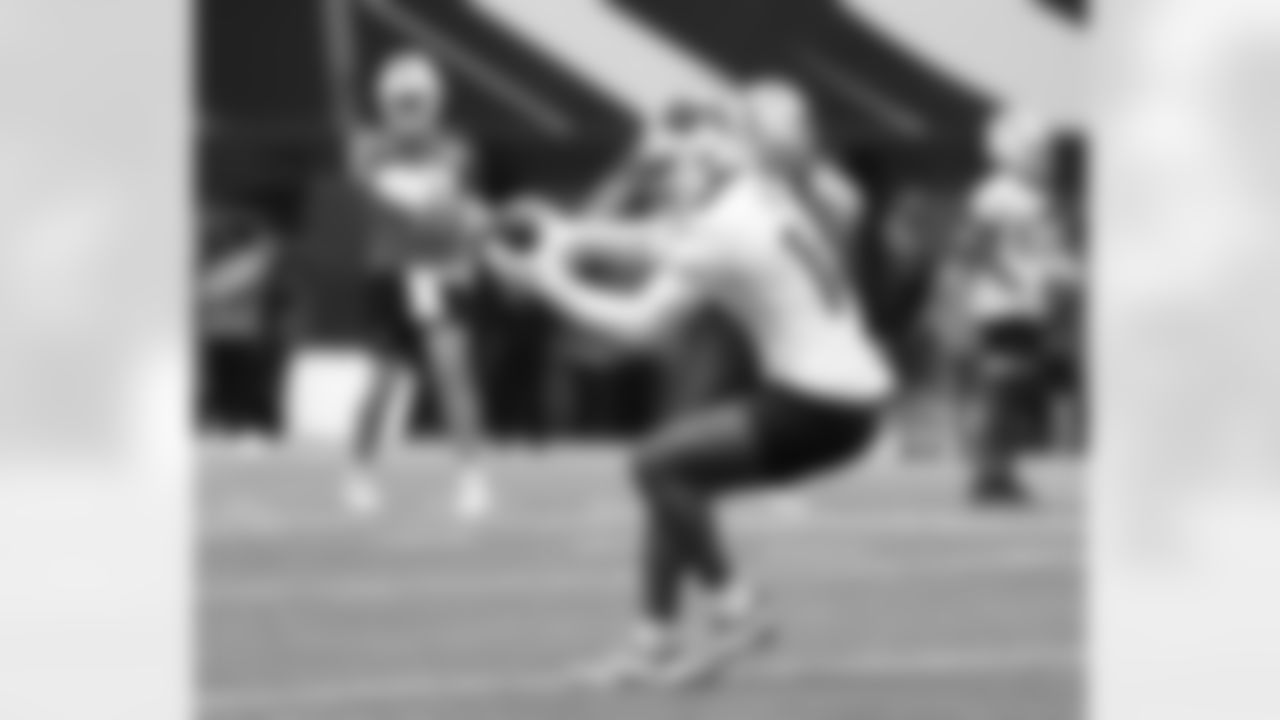 Josh Allen (17) and Stefon Diggs (14) at Buffalo Bills Mandatory Minicamp, June 14, 2023 at One Bills Drive.