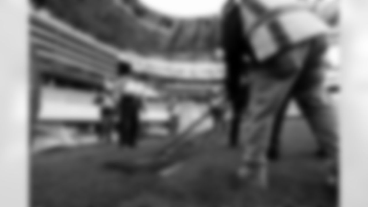 New Stadium Construction Sod Install, October 10, 2025 at Highmark Stadium.