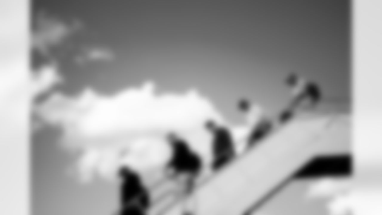 DaQuan Jones (92), David Edwards (76), Connor McGovern (66), Josh Allen (17), Dawson Knox (88). Buffalo Bills Travel to Jacksonville, January 10, 2026 at Buffalo Niagara International Airport.