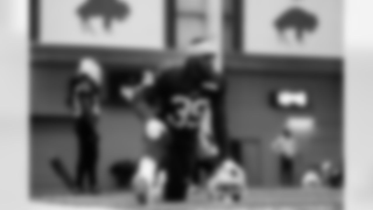 Cam Lewis. Buffalo Bills Week 15 Practice, December 11, 2025 at Buffalo Bills Training Center.