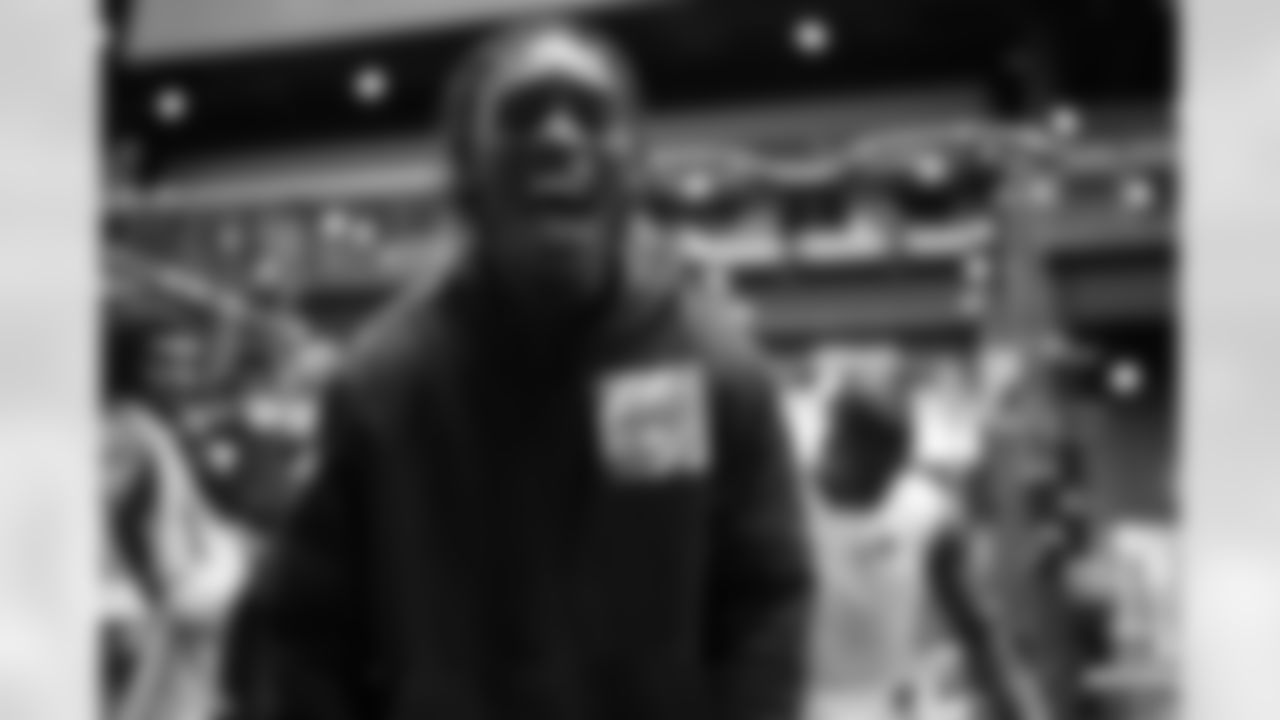 Tyrell Shavers (80). Buffalo Bills train during Phase 1 of voluntary off-season workouts, April 24, 2024 at 1 Bills Drive.