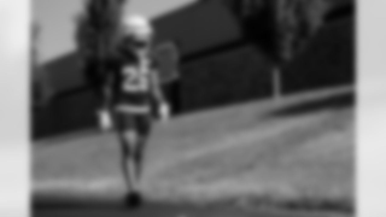 Daequan Hardy (25). Buffalo Bills Training Camp, July 28, 2025 at St. John Fisher University.