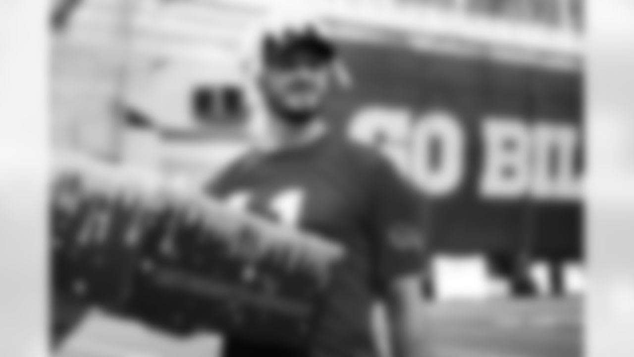 Mitchell Trubisky NVP Award, January 07, 2026 at Buffalo Bills Training Center.