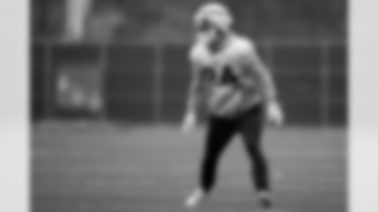 Cole Bishop (24). Buffalo Bills Week 10 Practice, November 05, 2025 at Buffalo Bills Training Center.