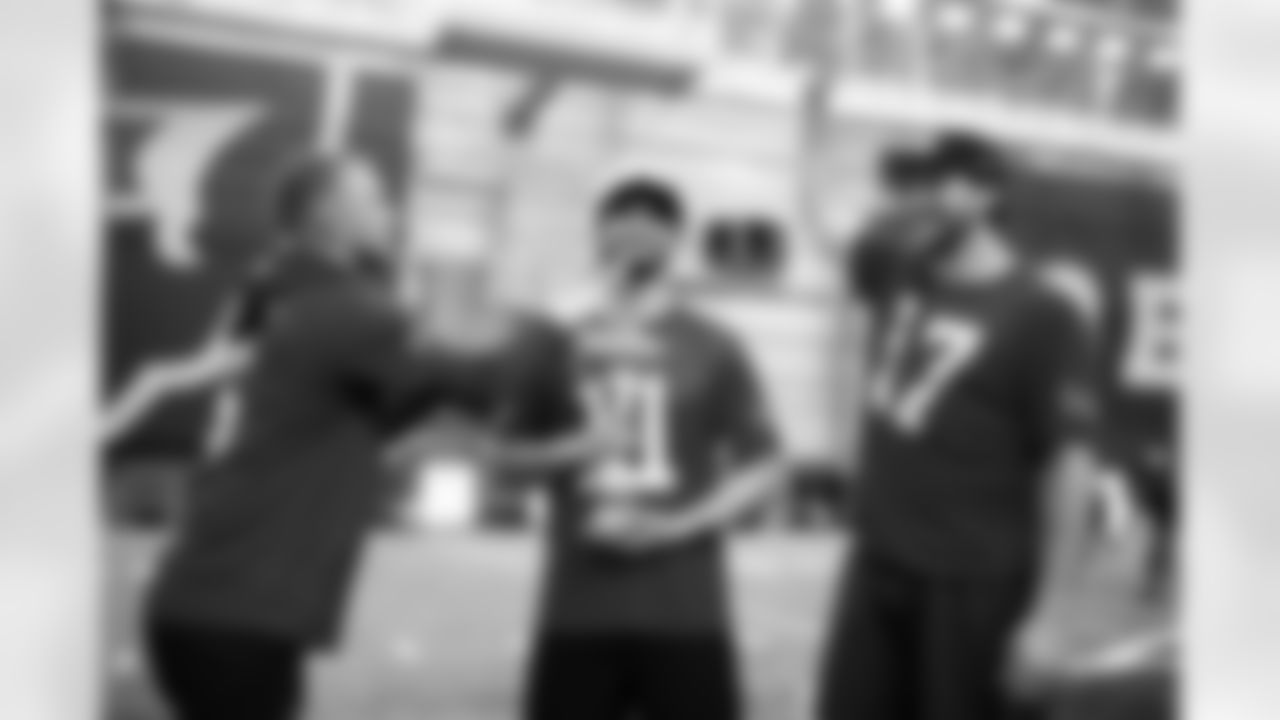 Mitchell Trubisky NVP Award, January 07, 2026 at Buffalo Bills Training Center.