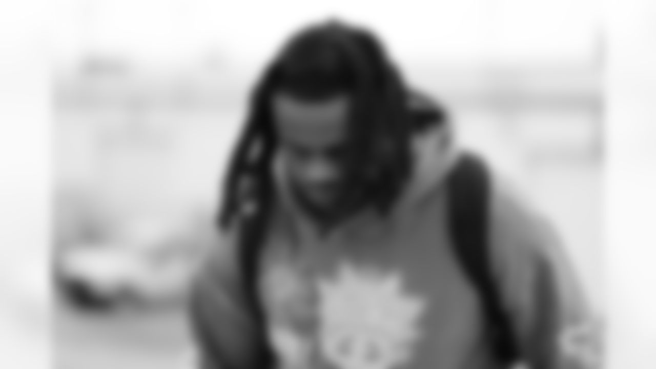 T.J. Sanders (98). Buffalo Bills travel to Cleveland, December 20, 2025 at Buffalo Niagara International Airport.