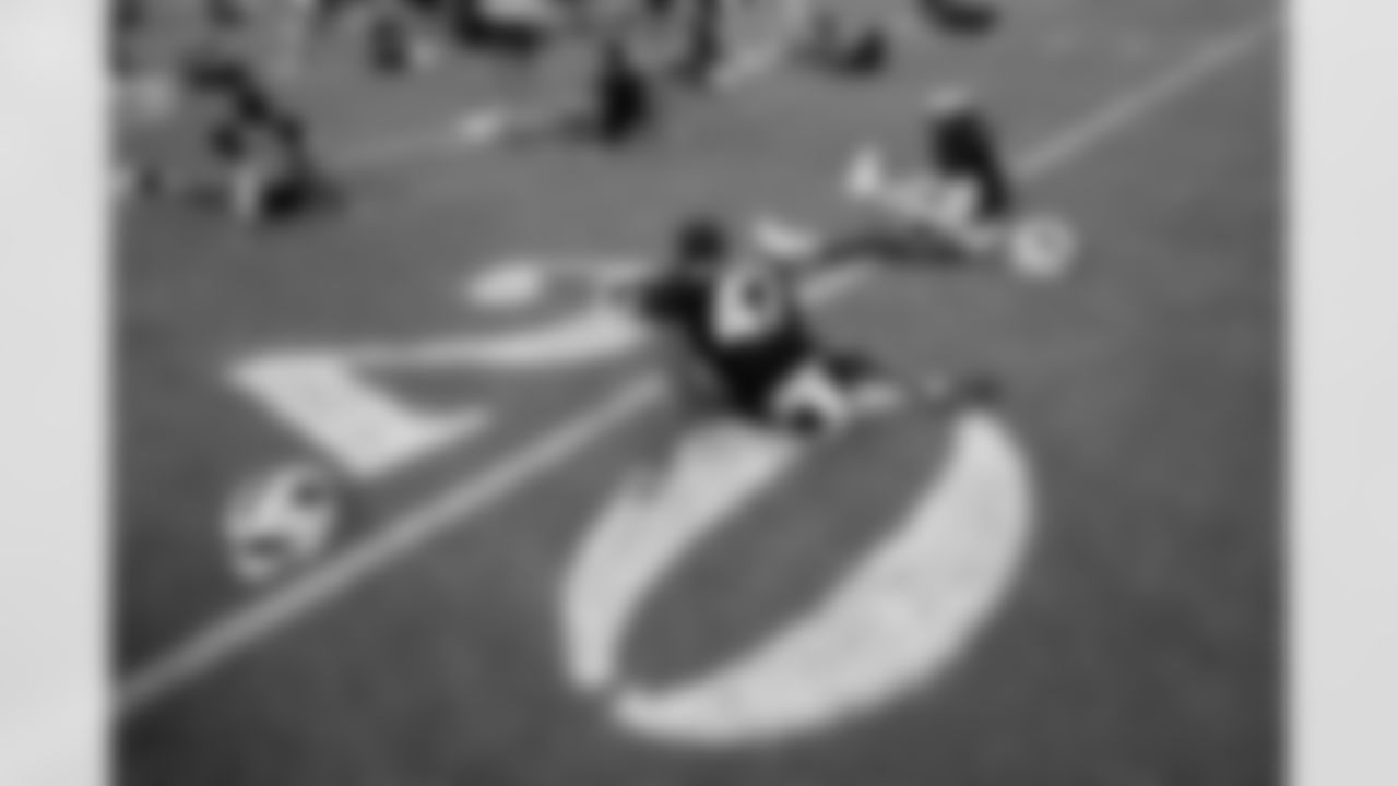 Christian Benford (47), Larry Ogunjobi (99). Buffalo Bills Training Camp, August 19, 2025 at Buffalo Bills Training Facility.