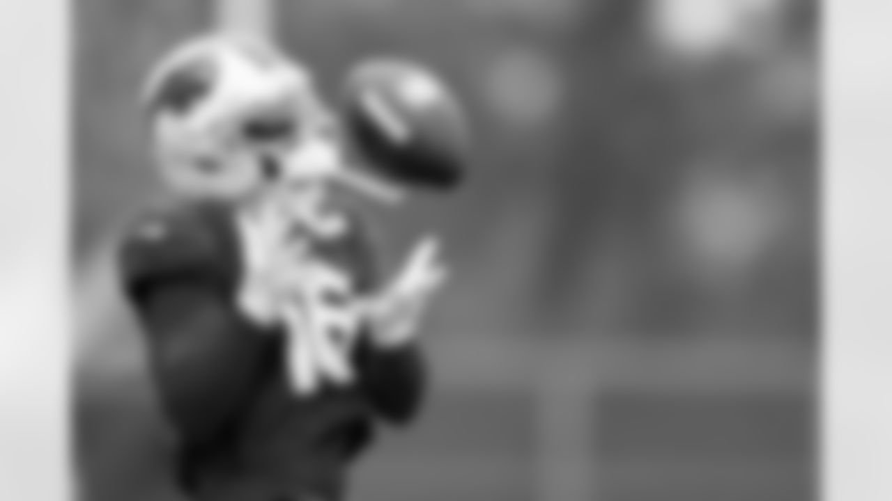 Elijah Moore (18). Buffalo Bills Week 10 Practice, November 05, 2025 at Buffalo Bills Training Center.