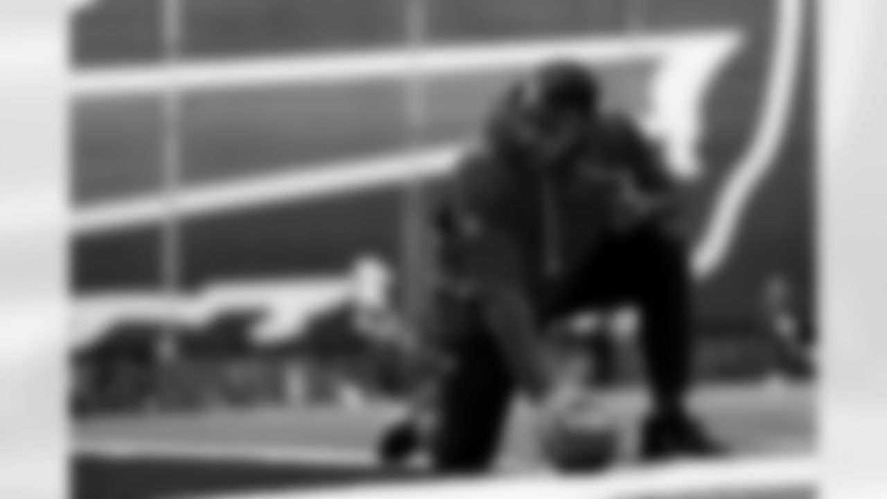 Marcus West. Buffalo Bills Week 13 Practice, November 28, 2025 at Buffalo Bills Training Center.