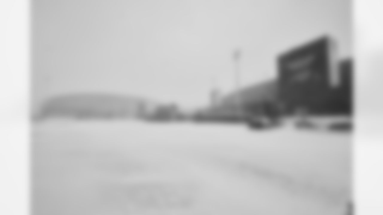 One Bills Drive Snow Photos, December 29, 2025 at Highmark Stadium.