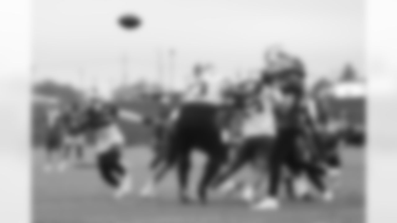 Josh Allen (17). Buffalo Bills Training Camp, August 20, 2025 at Buffalo Bills Training Facility.