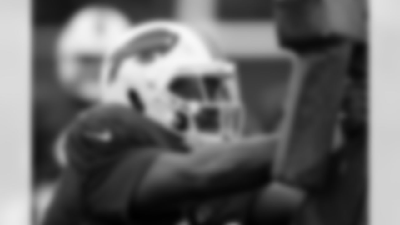 Deone Walker (96). Buffalo Bills Training Camp, August 20, 2025 at Buffalo Bills Training Facility.