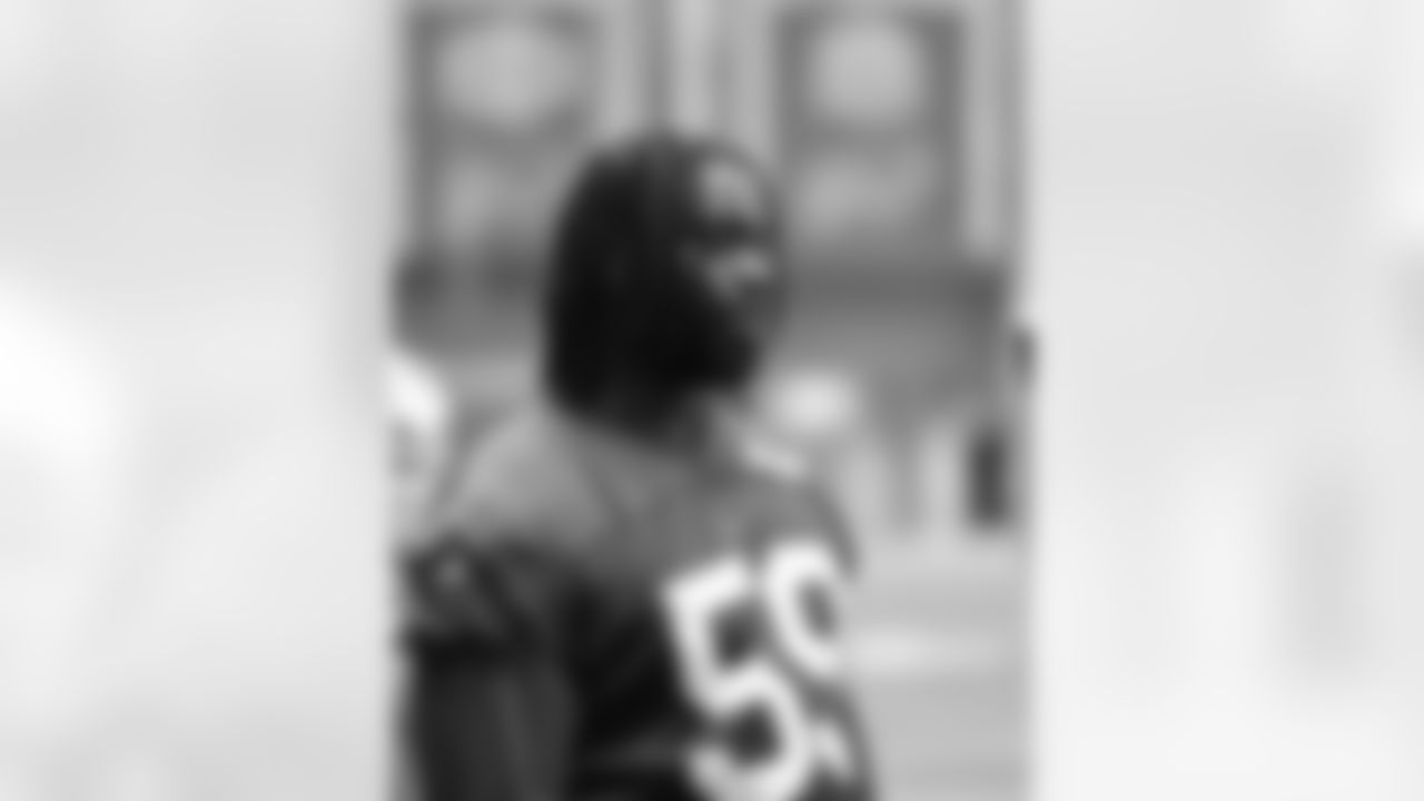 Shaq Lawson (59). Buffalo Bills Wild Card Week Friday Practice, January 09, 2026 at Buffalo Bills Training Center.