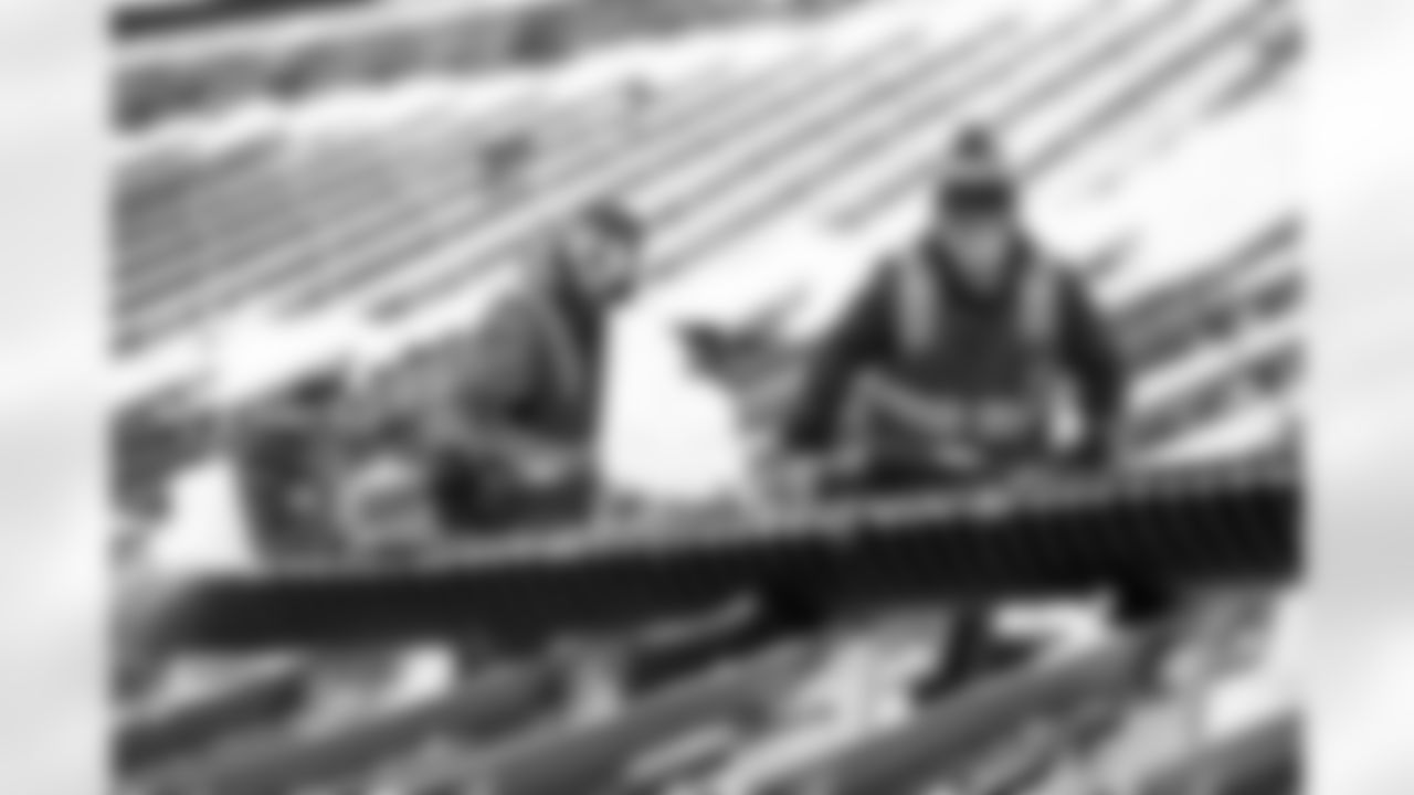 Snow Shoveling, January 03, 2026 at Buffalo Bills Training Center.