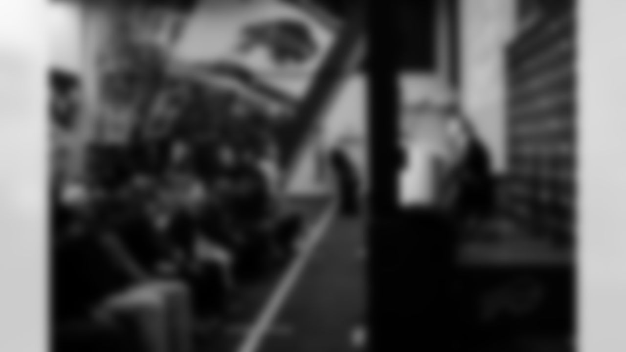 Joe Brady's Head Coach Introduction, January 29, 2026 at Buffalo Bills Training Center.