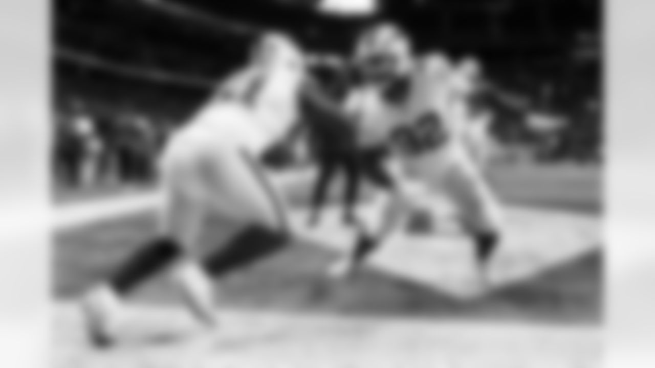 DaQuan Jones (92). Atlanta Falcons vs Buffalo Bills, Regular Season, October 13, 2025 at Mercedes-Benz Stadium.