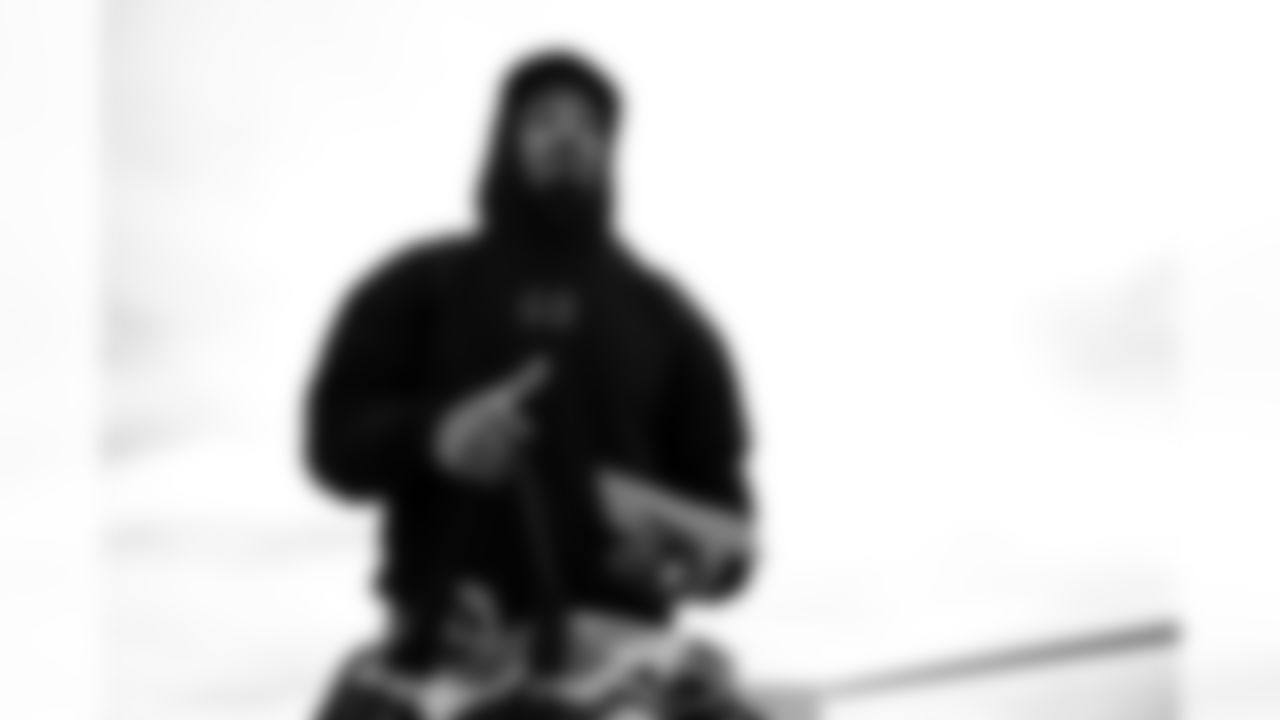 Tylan Grable (68). Buffalo Bills travel to Denver, January 16, 2026 at Buffalo Niagara International Airport.