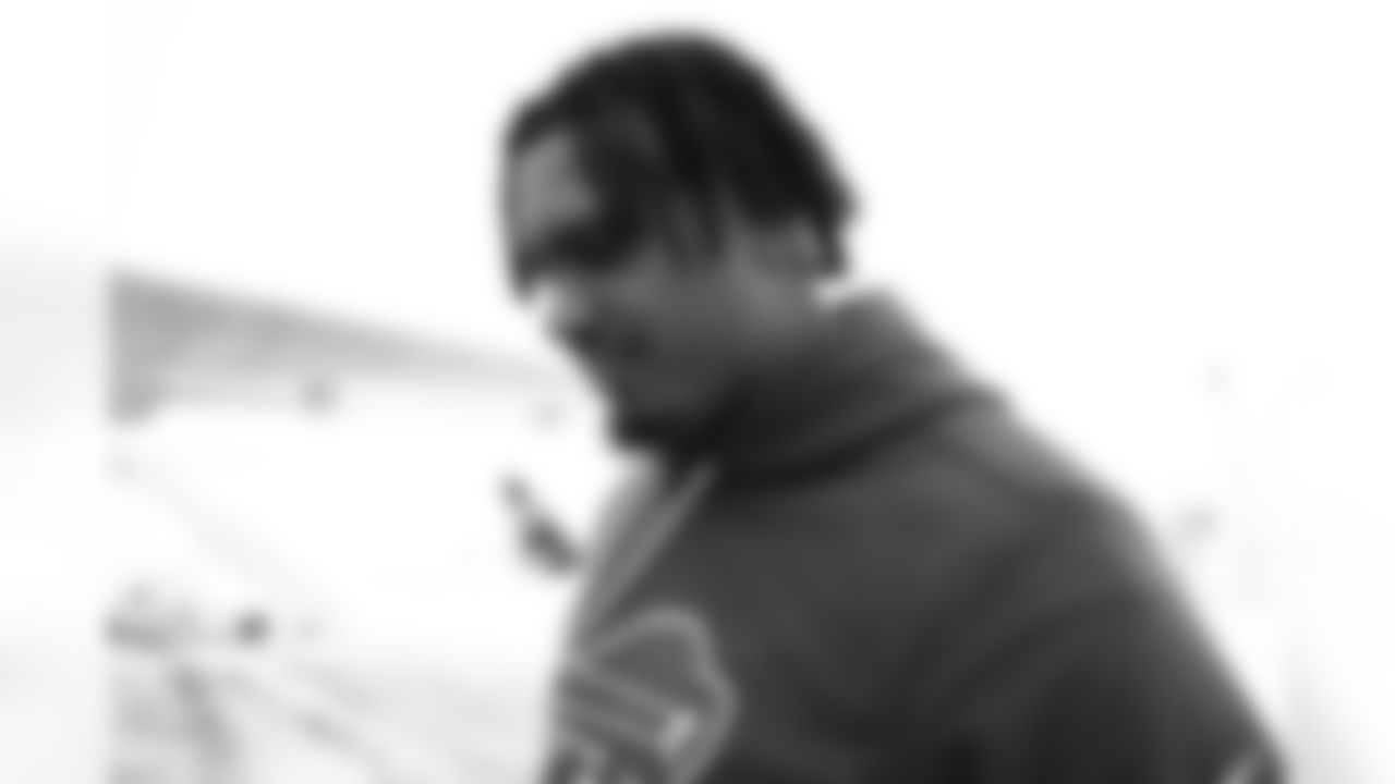 Travis Clayton (67). Buffalo Bills travel to Foxborough, December 13, 2025 at Buffalo Niagara International Airport.