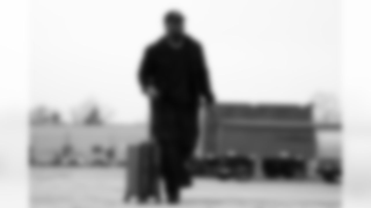 Larry Ogunjobi (99). Buffalo Bills travel to Cleveland, December 20, 2025 at Buffalo Niagara International Airport.