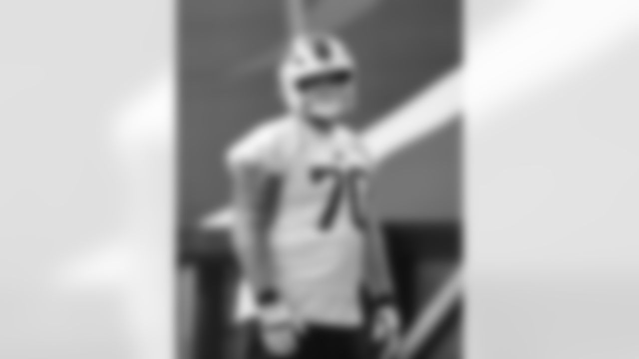 Alec Anderson (70). Buffalo Bills Wild Card Week Friday Practice, January 09, 2026 at Buffalo Bills Training Center.