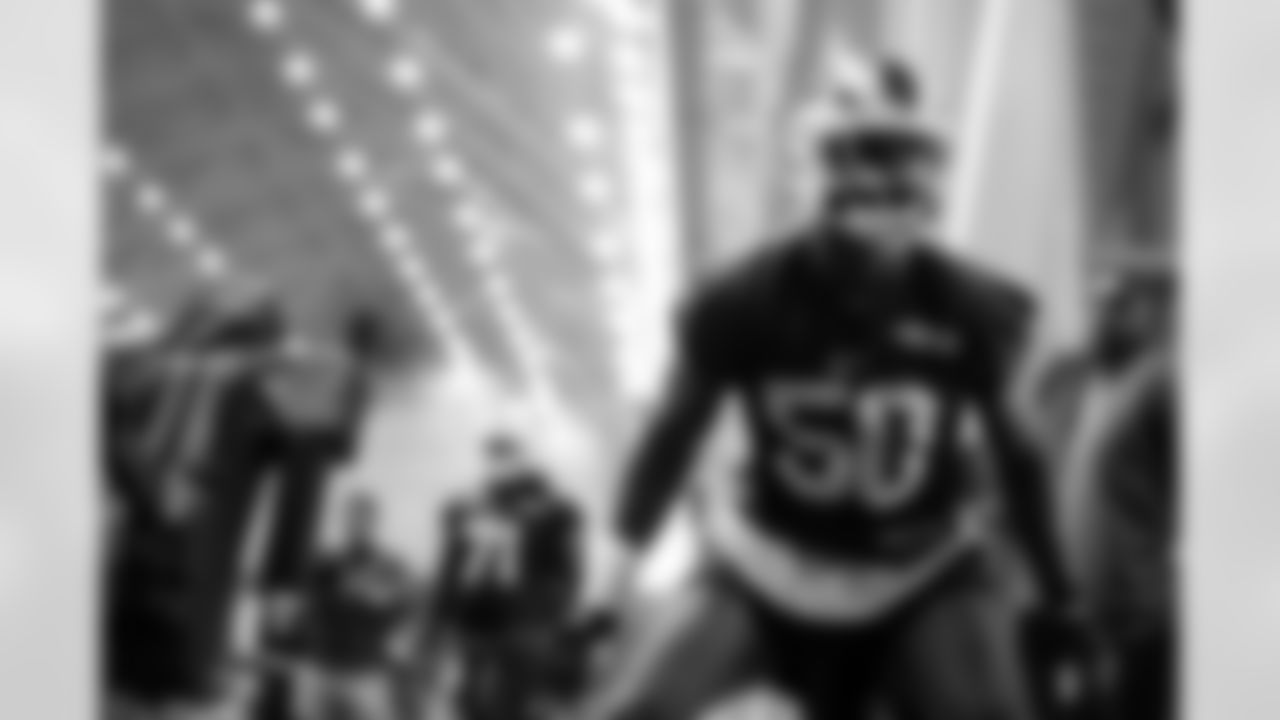 Greg Rousseau. Buffalo Bills Week 15 Practice, December 11, 2025 at Buffalo Bills Training Center.