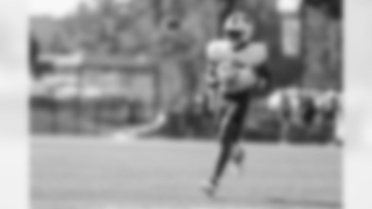 Joshua Palmer (5). Buffalo Bills Training Camp, July 28, 2025 at St. John Fisher University.