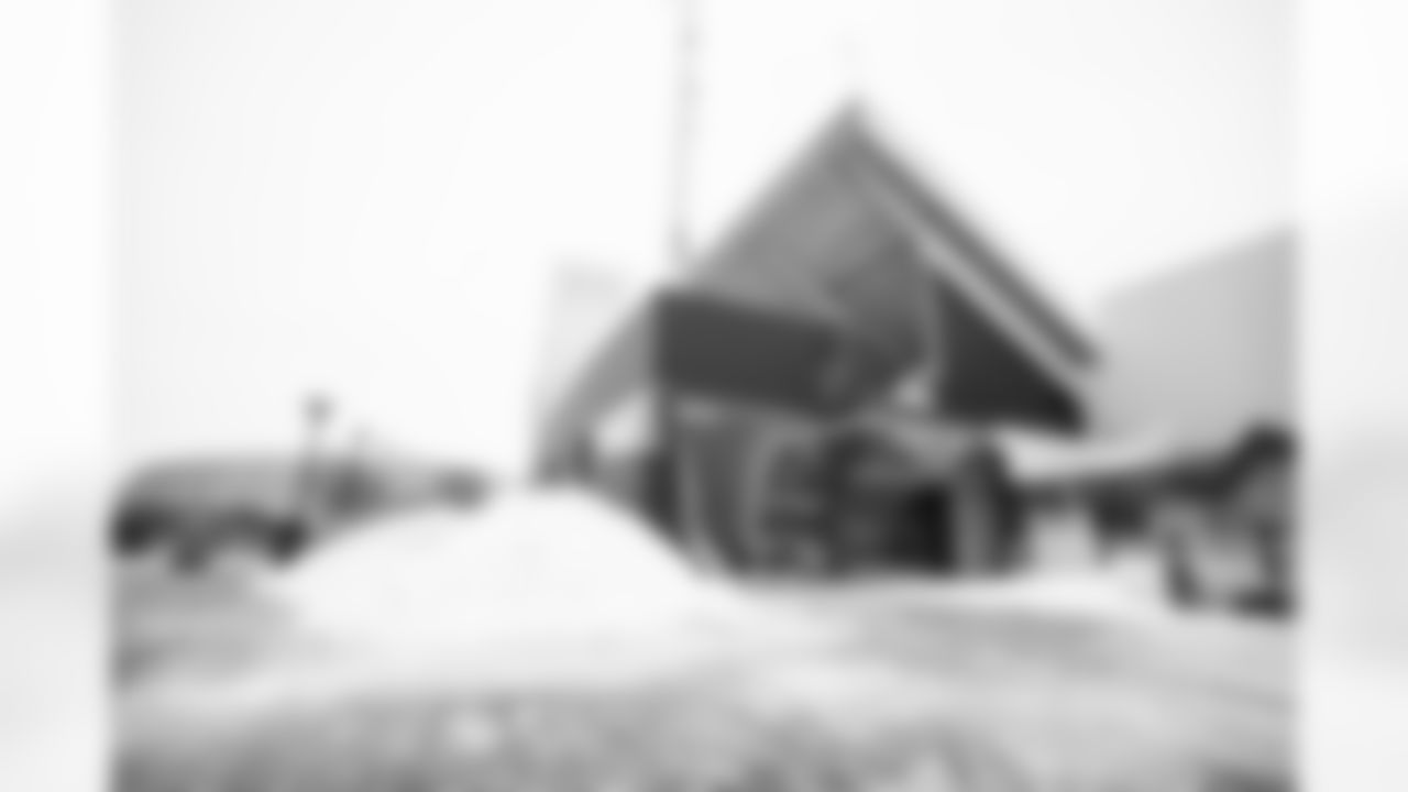 Snow Shoveling, January 03, 2026 at Buffalo Bills Training Center.