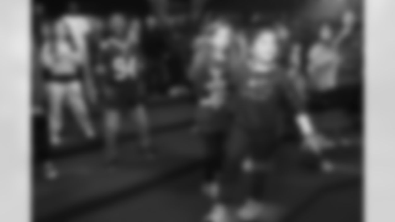 Billy Buffalo, DJ Milk, DJ Yes and Highmark host a Buffalo Bills pep rally for Heritage Heights Elementary students, November 14, 2025.