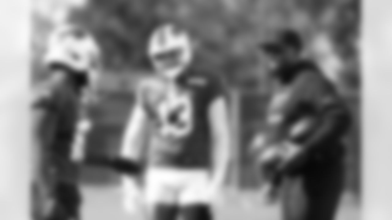 Gabe Davis (13), Adam Henry. Buffalo Bills Week 9 Practice, October 29, 2025 at the Buffalo Bills Training Center.