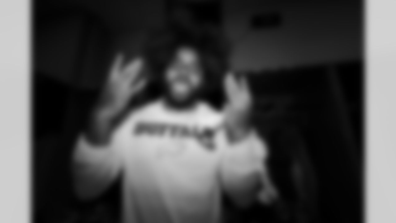 Ty Johnson (26). Cleveland Browns vs Buffalo Bills, Regular Season, December 21, 2025 at Huntington Bank Field.