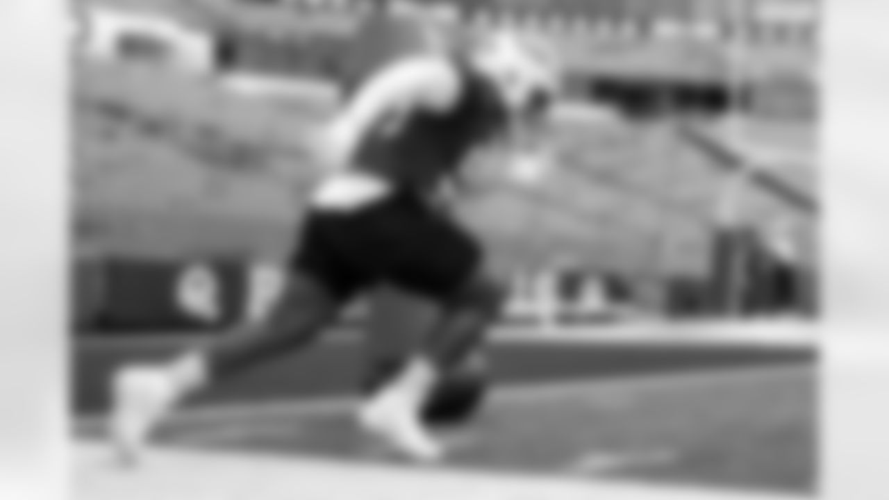 Larry Ogunjobi (99). Buffalo Bills Week 11 Practice, November 14, 2025 at Highmark Stadium.