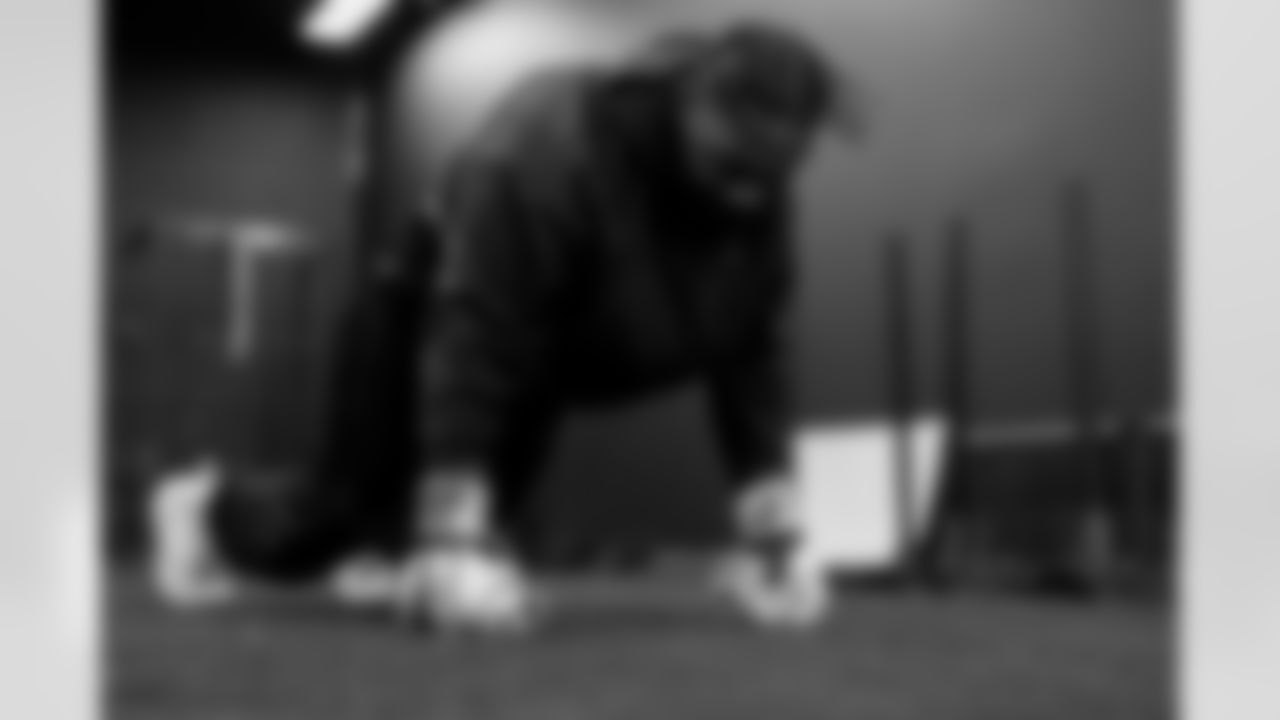 Christian Benford works out, April 08, 2025 in Owens Mills, Maryland.